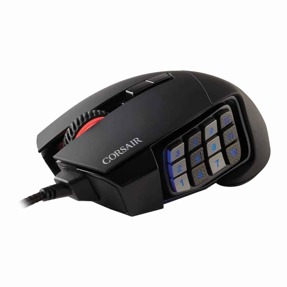 (image for) Corsair Scimitar Elite Optical MOBA-MMO RGB Gaming Mouse